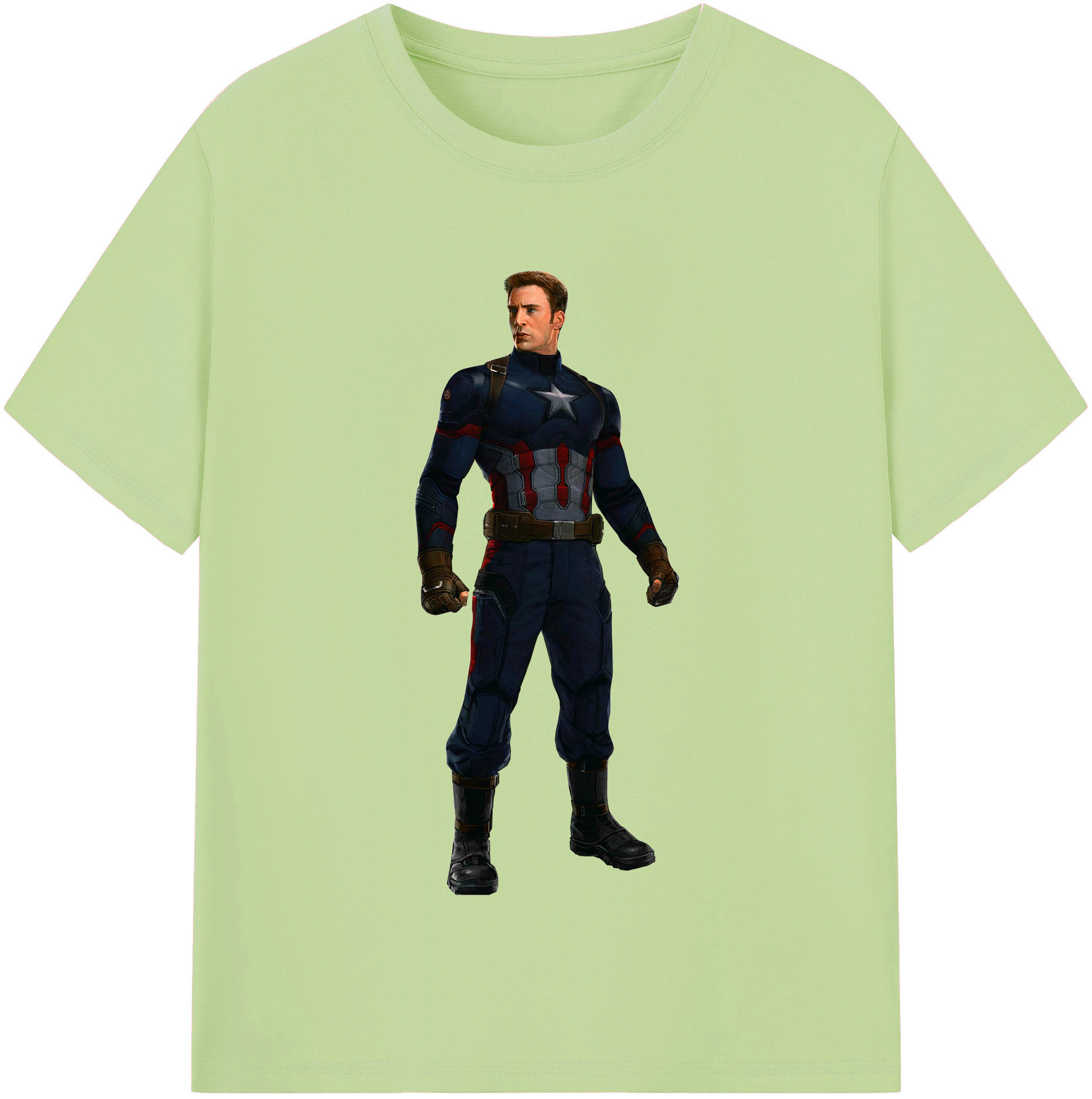 （画像用） アベンジャーズ The Avengers 綿100％半袖Tシャツ（フロントプリント）